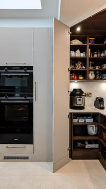 Kitchen ideas - walk-in larders