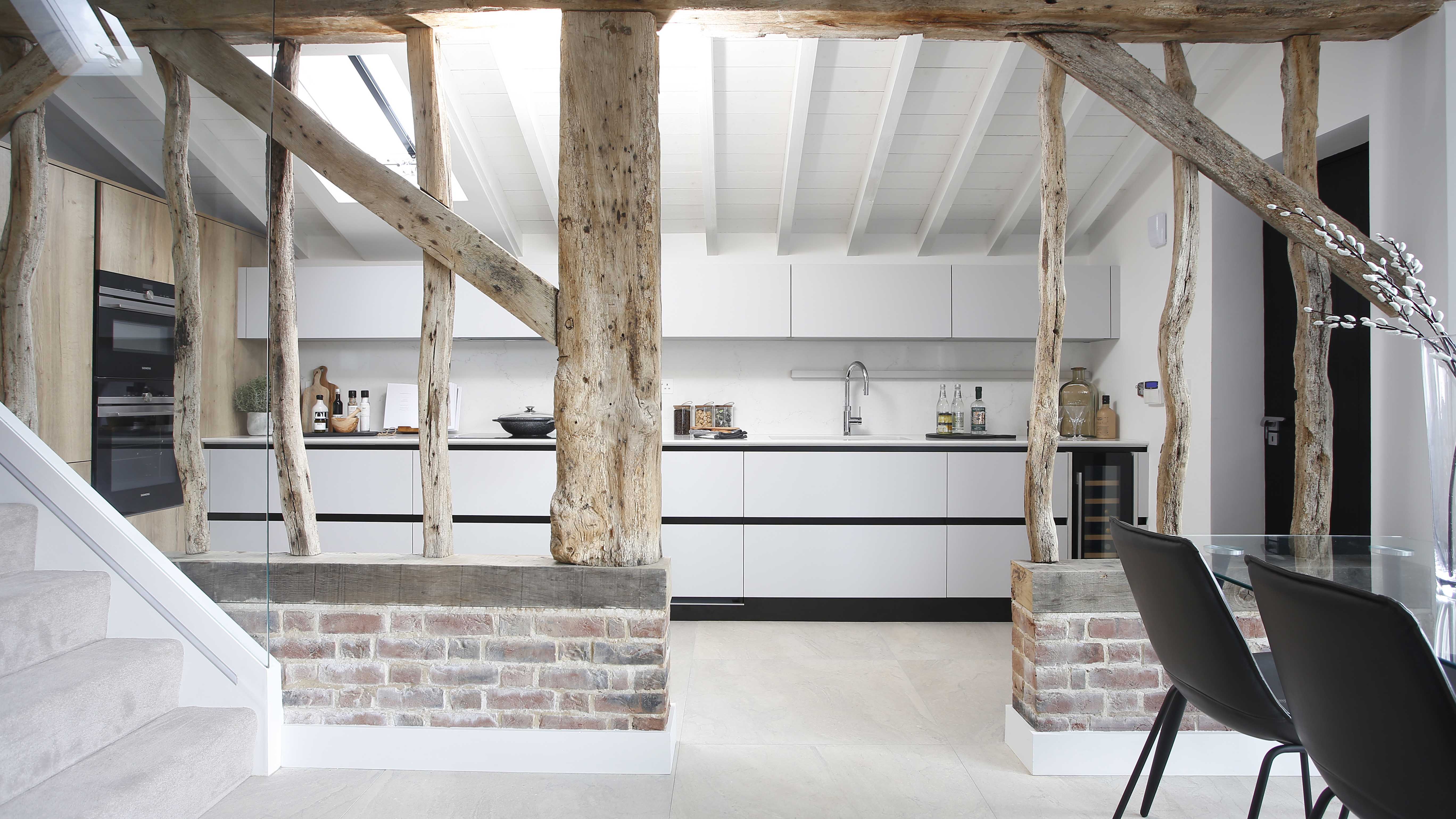Light Grey & Halifax Oak