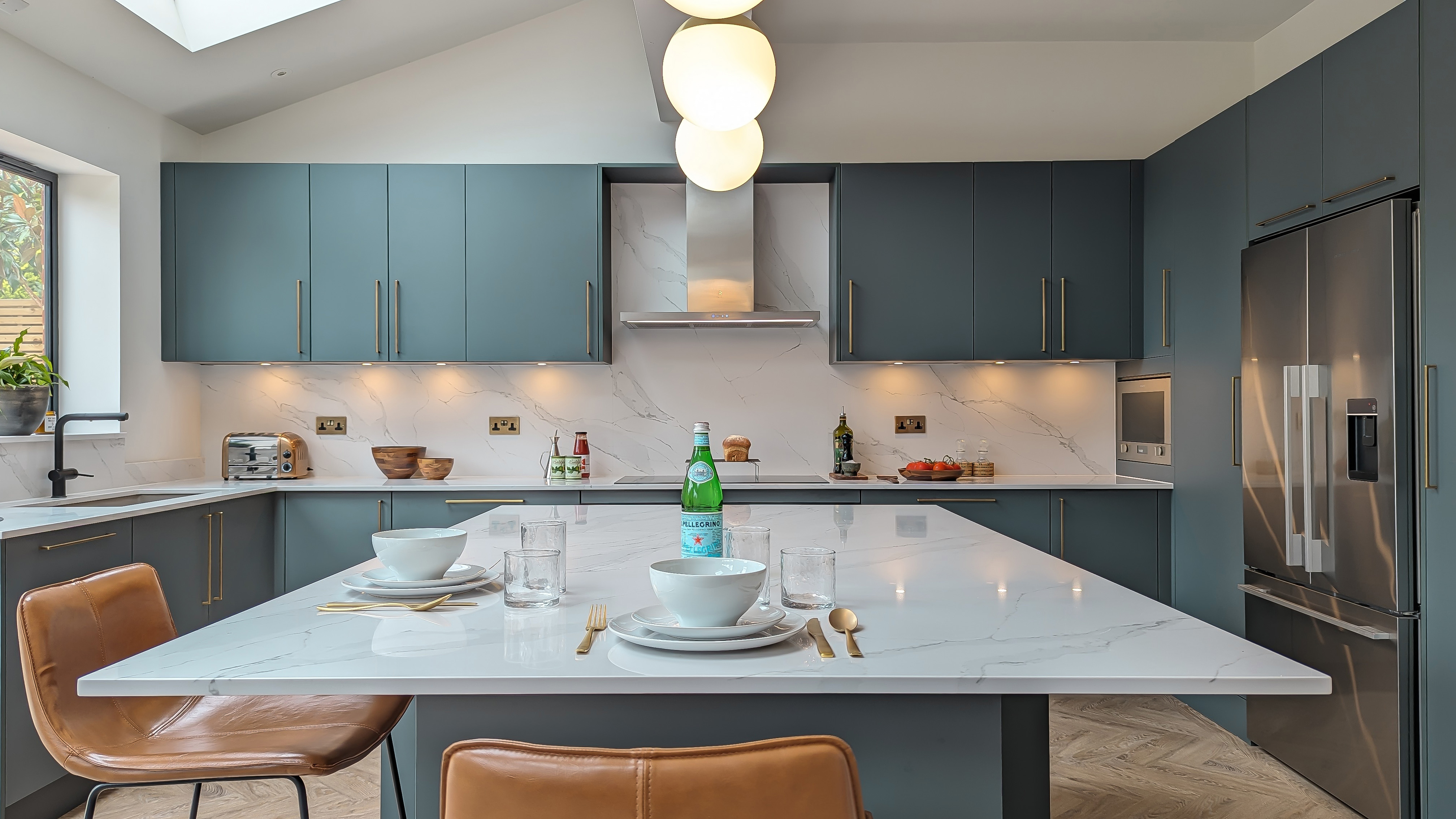 Kombu Matt Green kitchen in Chingford